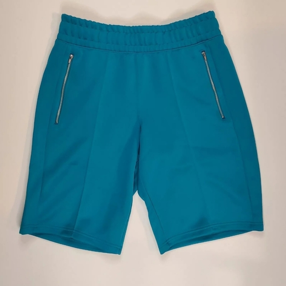 Puma x TMC Mens Size M Hustle Way Bermuda Shorts Nipsey Hussle Teal 531215-01 - Picture 2 of 12